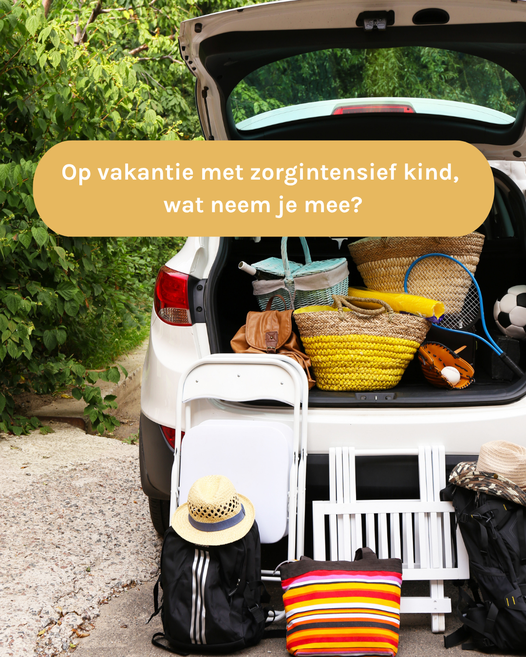Meeneemlijstje voor zorgintensieve kinderen