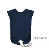 Grote slabber met opvangbakje - Donker Blauw