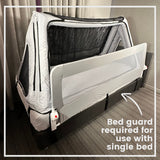 Bedhekje 180cm voor Safe Place Bed - grijs