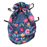 Benenzak voor rolstoel of buggy - Bloemen (pre-order)