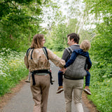 Draagzak groot kind - Carrier Preschooler Dragon Miles (gestreept)
