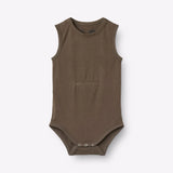 BANA Tank Bodysuit - Bruine romper
