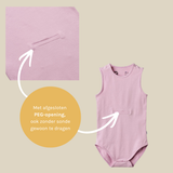 BANA Tank Bodysuit - Roze romper