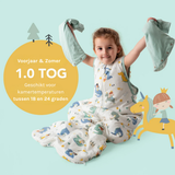 Slaapzak Draken & Unicorns | Katoen | TOG 1.0
