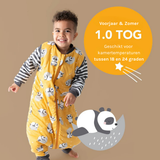 Slaapzak Panda | Katoen met voetjes | TOG 1.0