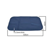 Verschoningsmat XL | Blauw