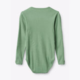 BANA LS Bodysuit - lange mouwen romper groen