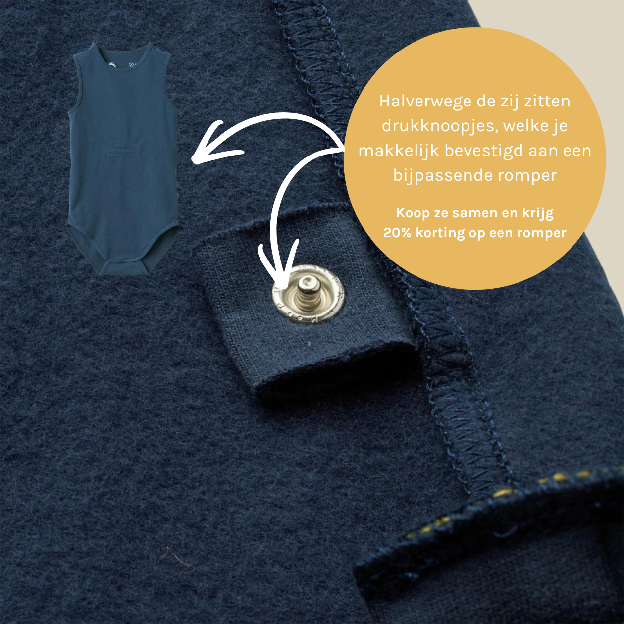 SAMUEL Sweatshirt - Rolstoelkleding Trui