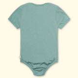 Grote romper korte mouwen - eucalyptus