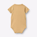 BANA SS Bodysuit - korte mouwen romper geel
