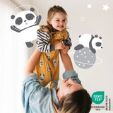 Slaapzak Panda | Katoen met voetjes | TOG 1.0