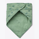 Favne Slabber - halsdoek groen handgebaren