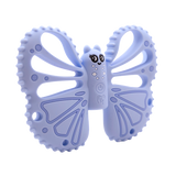 BuzzyBite vibrerende bijtring Vlinder - Blauw
